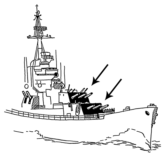 Military Ship Cartoon