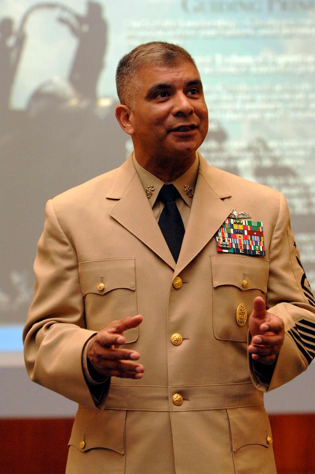 Master Chief Petty Officer of the Navy Joe R. Campa NARA & DVIDS