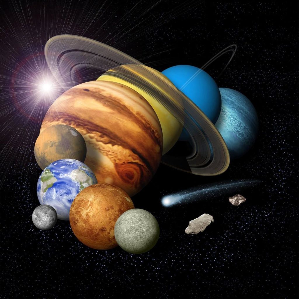 different planets in solar systems