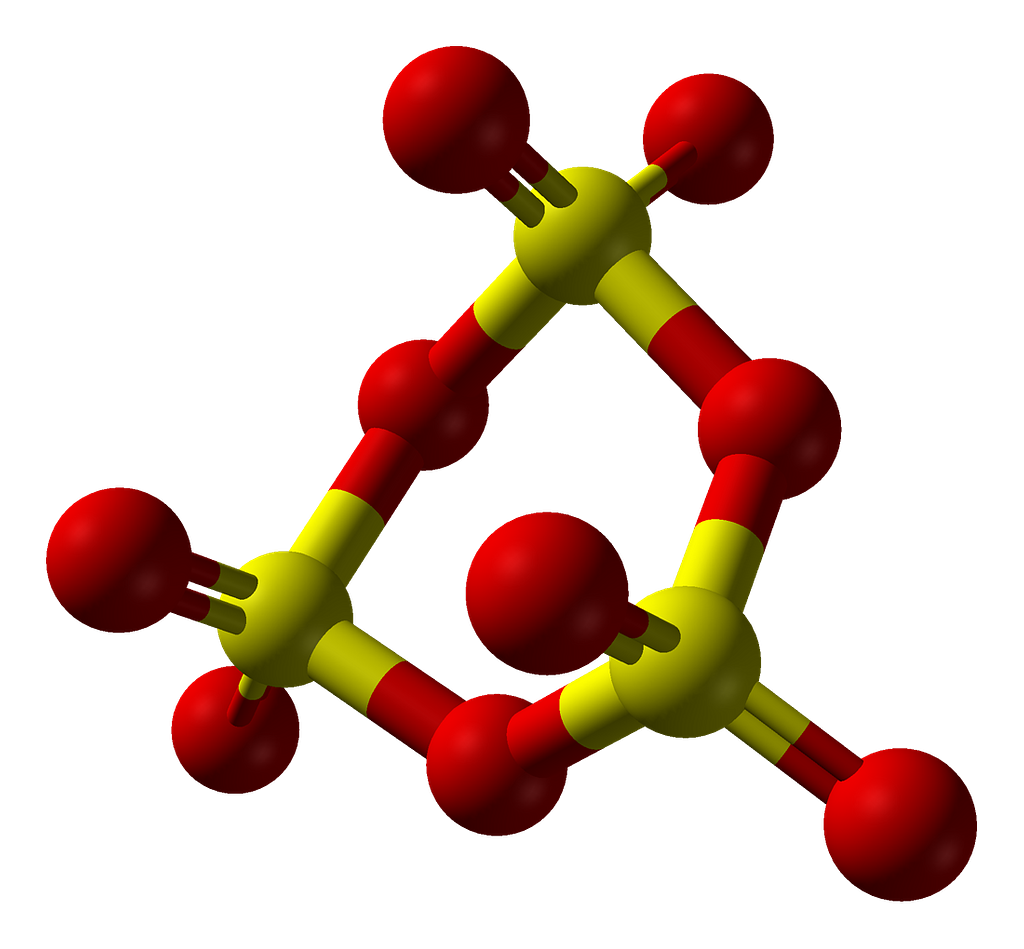 Sulfur Trioxide Trimer From Xtal 1967 3d Balls A Picryl Public Domain Search 