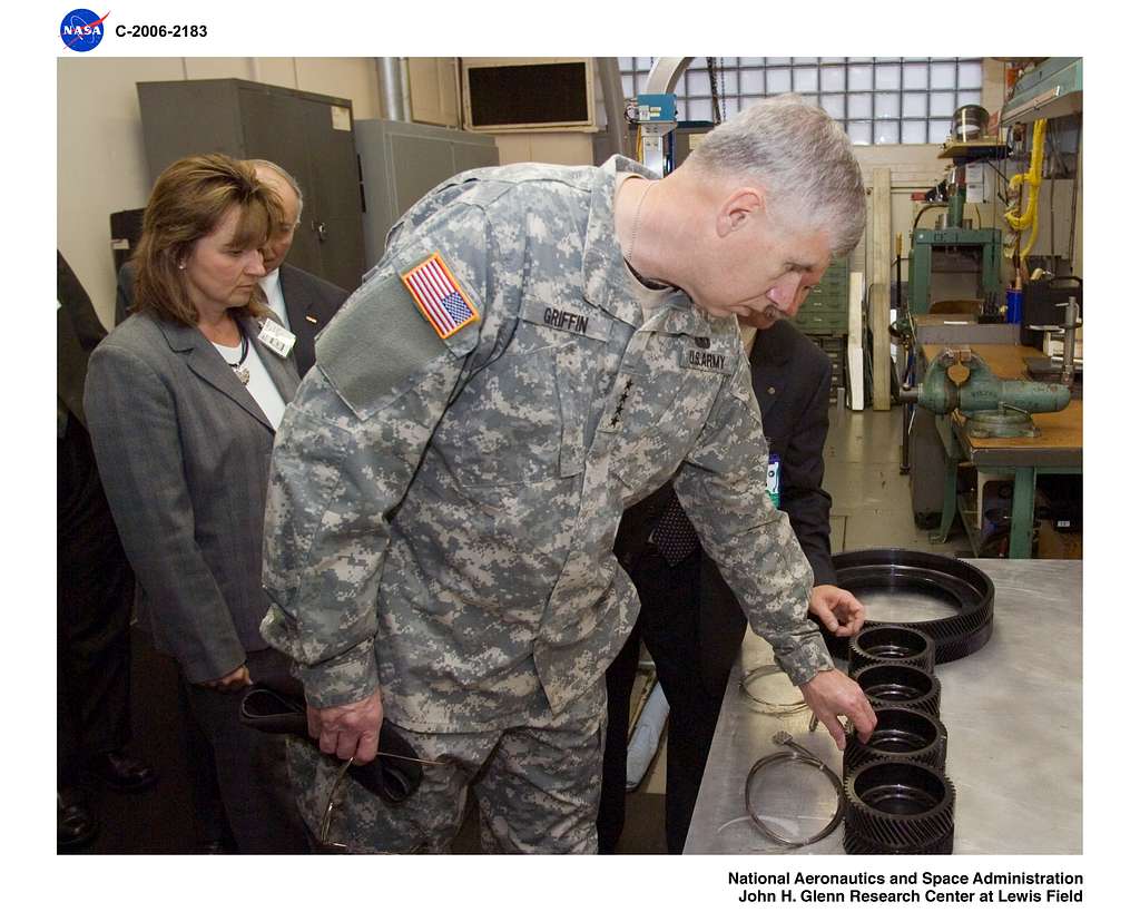 Visit By General Benjamin Griffin, Commanding General, U.S. Army ...