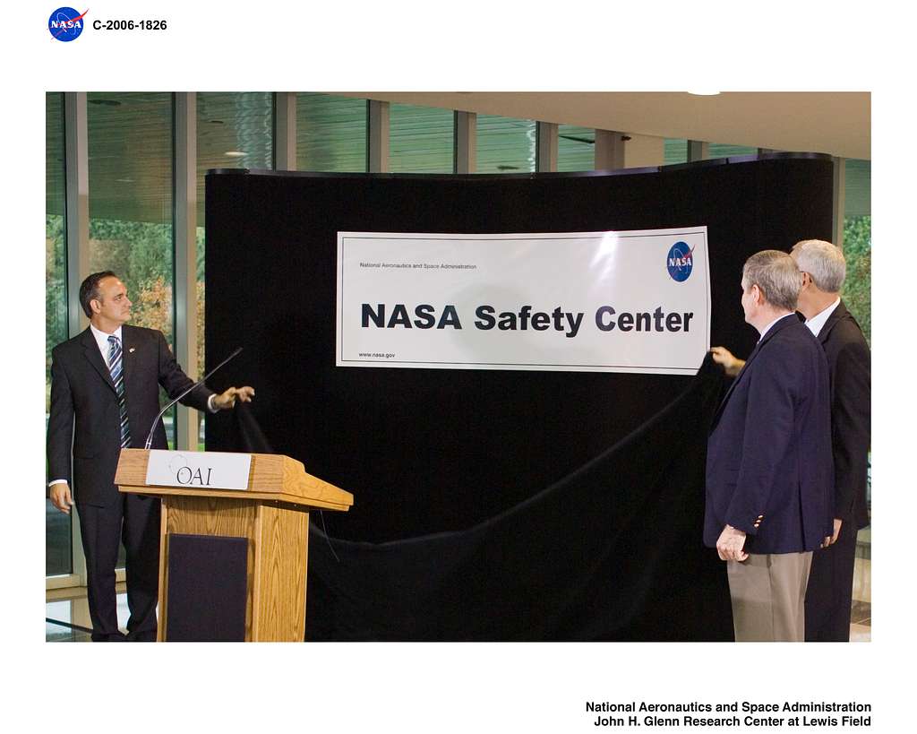 NASA NASA Safety Center Opening - Glenn Research Center History ...