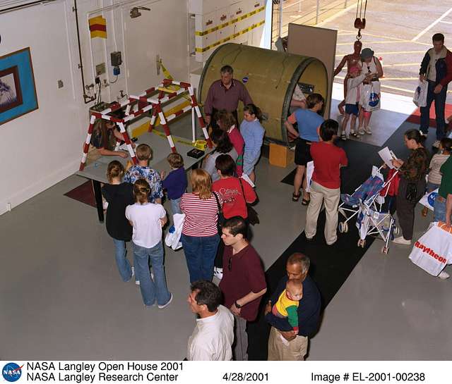 NASA Langley Open House 2001. NASA public domain image colelction