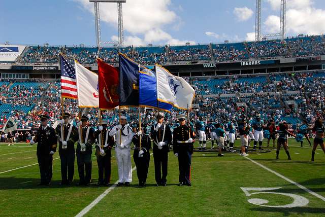 Guy Whimper, Offensive Tackle for the Jacksonville Jaguars, signs sports  memorabilia for Sailors following a Jaguars practice. - PICRYL - Public  Domain Media Search Engine Public Domain Search