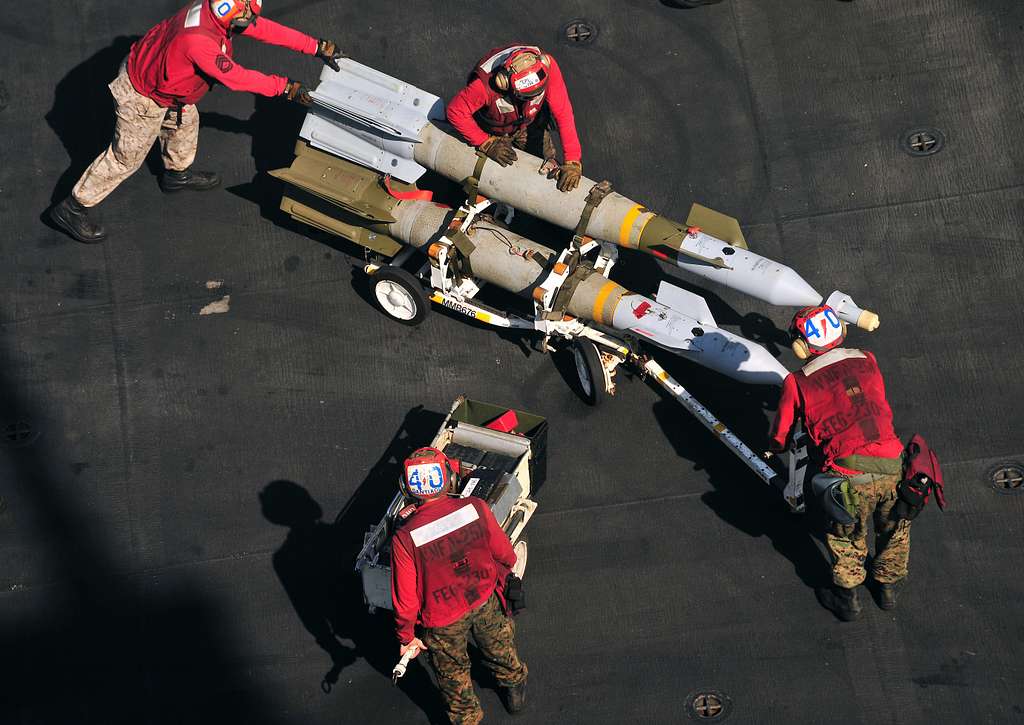 Marines assigned to the aircraft carrier USS Enterprise - NARA & DVIDS ...