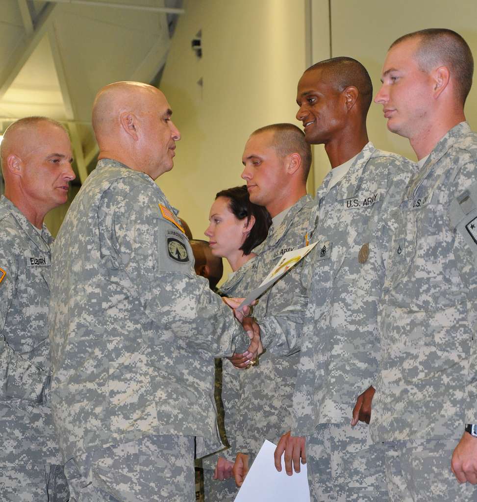 4th Maneuver Enhancement Brigade Soldiers Receive Certificates of ...