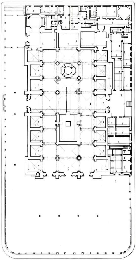 Catedral de puebla dibujos planos planta, Architectural drawings Image ...