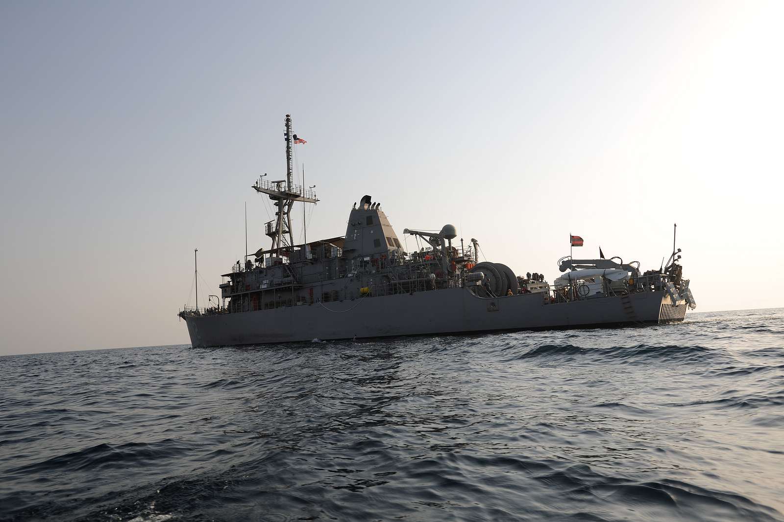 Avenger-class mine countermeasures ship USS Ardent - NARA & DVIDS ...