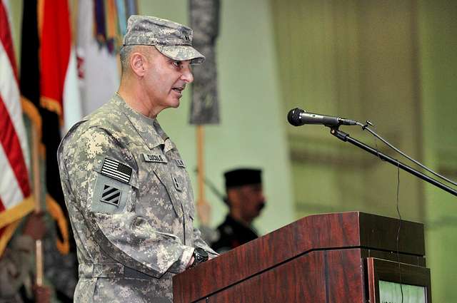 Maj Gen Anthony Cucolo The Outgoing Commander Of Nara And Dvids