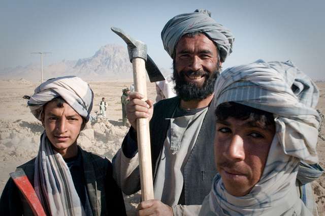 Afghans in the Maywand District, Afghanistan carry - PICRYL - Public ...