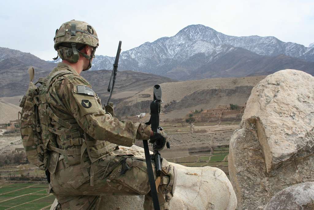 U.S. Army Pfc. Corey Vanotegham, an infantry radio - PICRYL Public ...