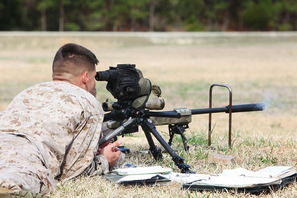 A Scout Sniper Team With Battalion Landing Team, 2nd - NARA & DVIDS ...