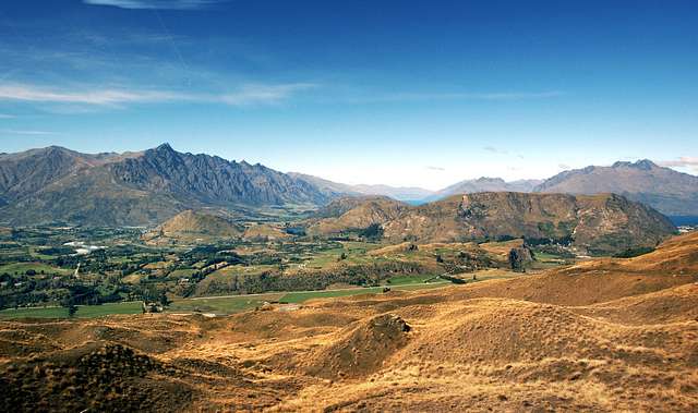 Lower Shotover Bridge. Queenstown NZ - PICRYL Public Domain Image