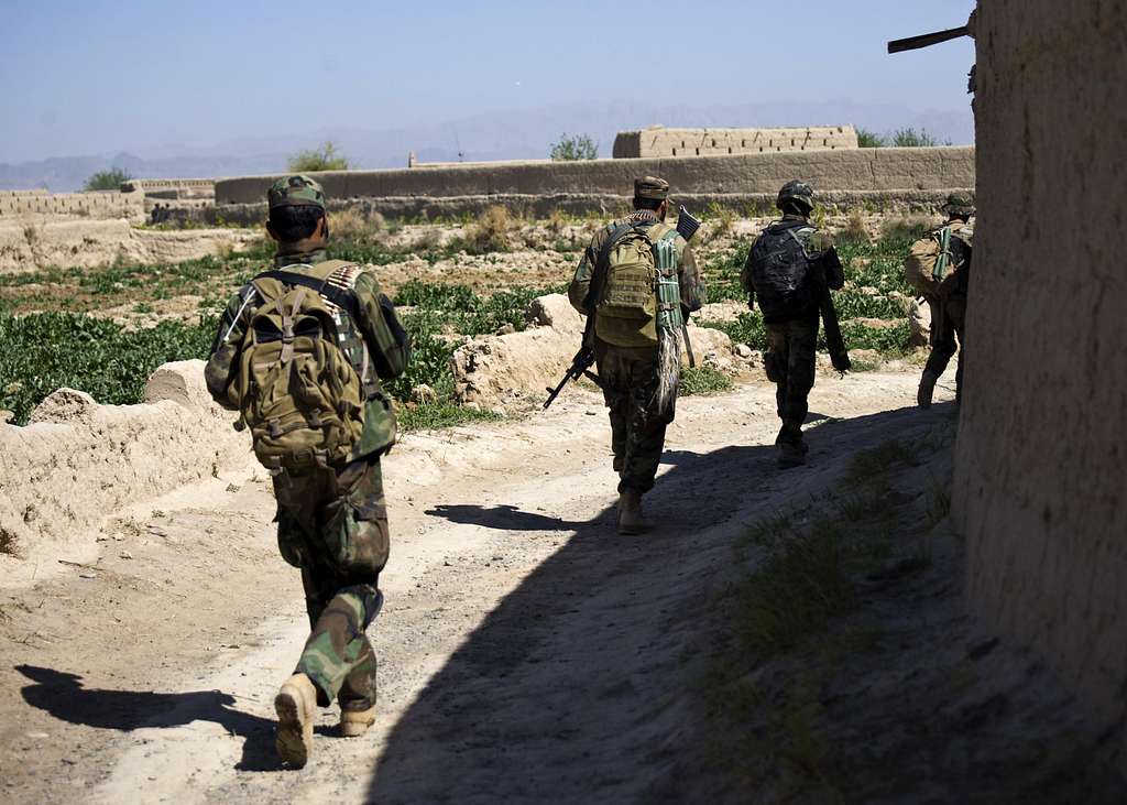 Afghan Commandos with the Afghan National Army's 3rd - PICRYL - Public ...