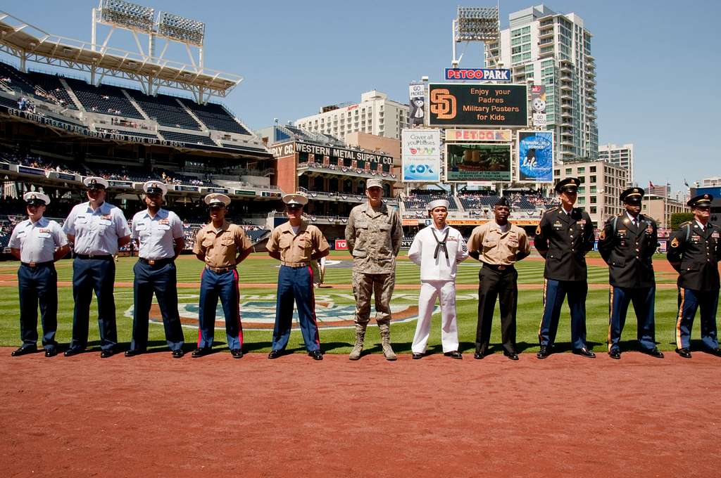 DVIDS - Images - San Diego Padres Honor 60 Years of the U.S. Navy