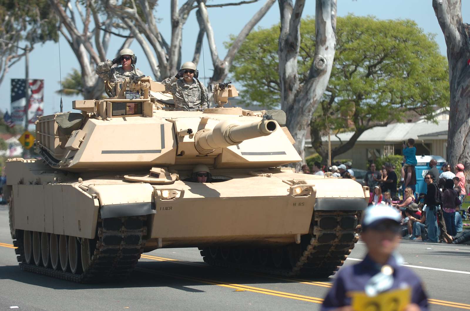 An M1a1 Abrams Tank From The 11th Acr Out Of The Ntc Nara And Dvids