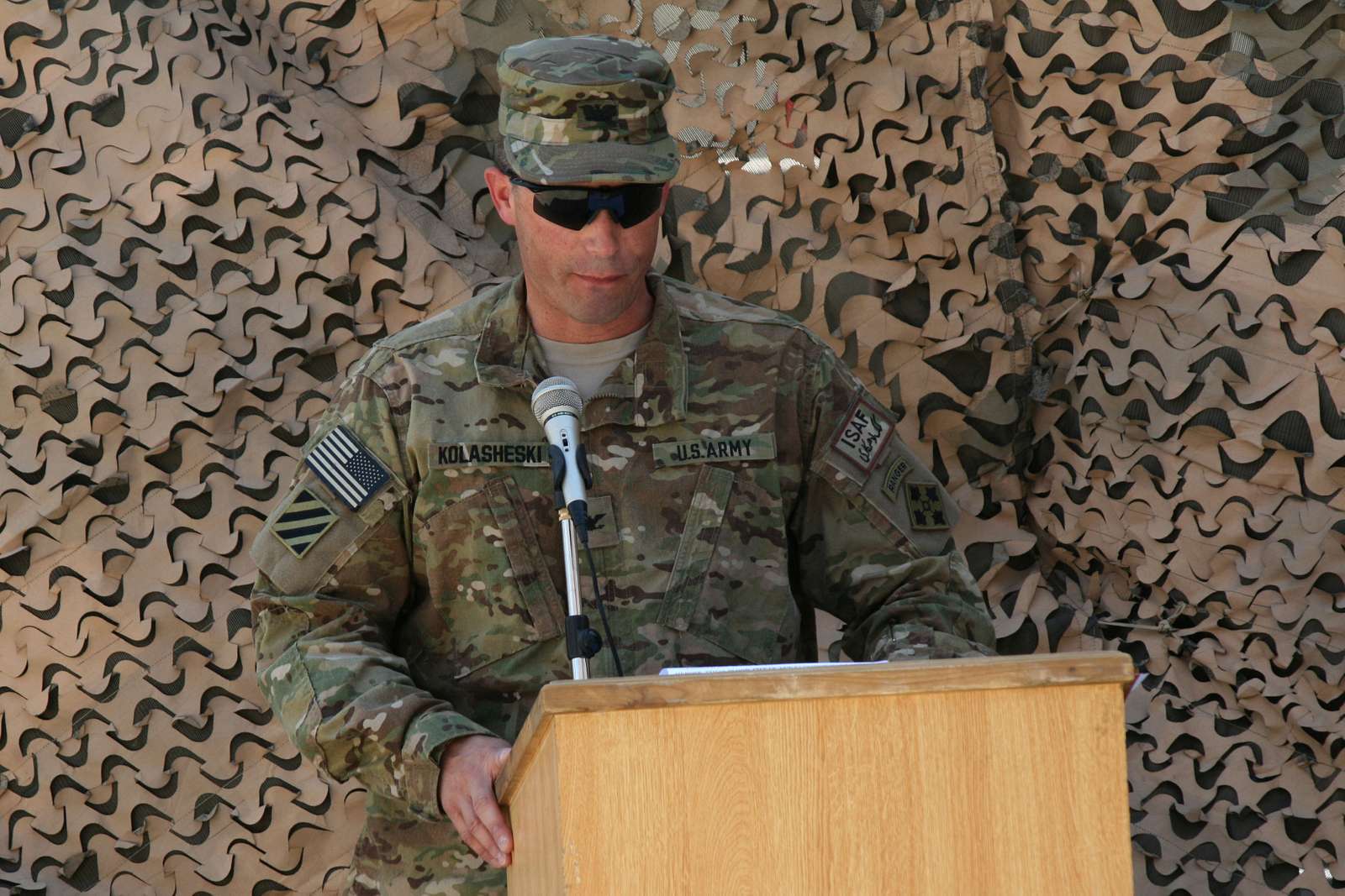 Col. John S. Kolasheski, commander of 2nd Brigade Combat - NARA & DVIDS ...