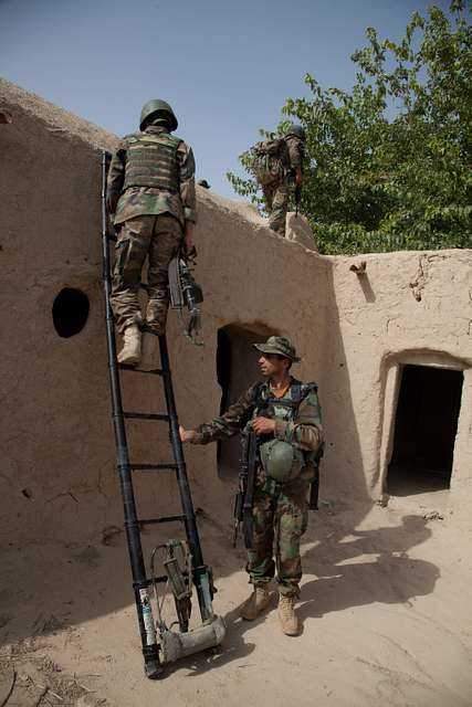 Afghan Commandos With The Afghan National Army's 3rd - PICRYL Public ...