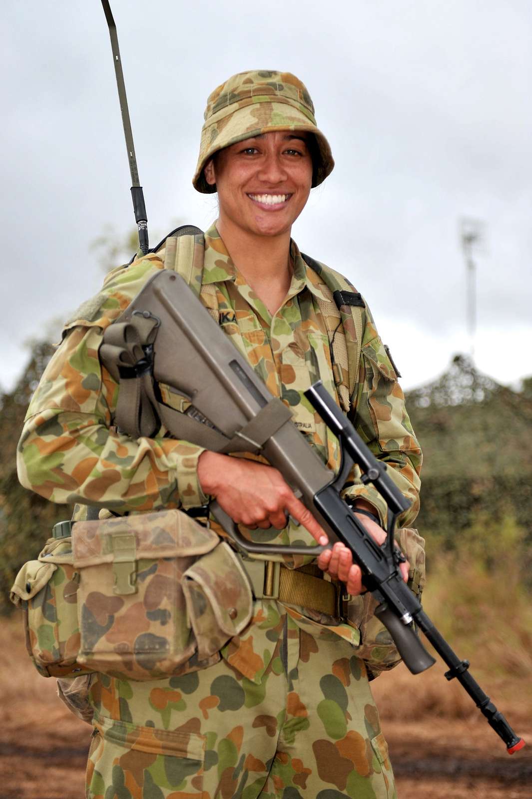 Australian Defence Force Signaller Melissa Tukaa From - NARA & DVIDS ...