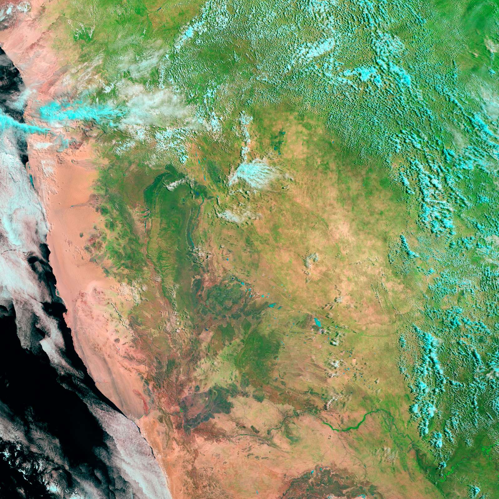 Flooding in Namibia: Natural Hazards - NARA & DVIDS Public Domain ...