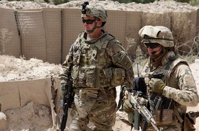 Polish soldier Pfc. Vogel Martin (right), 2nd Company, - NARA & DVIDS ...