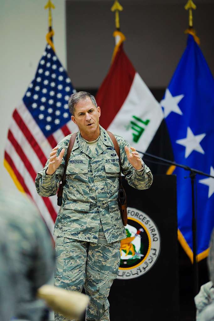 Lt. Gen. David Goldfein (commander, U.S. Air Forces - NARA & DVIDS ...