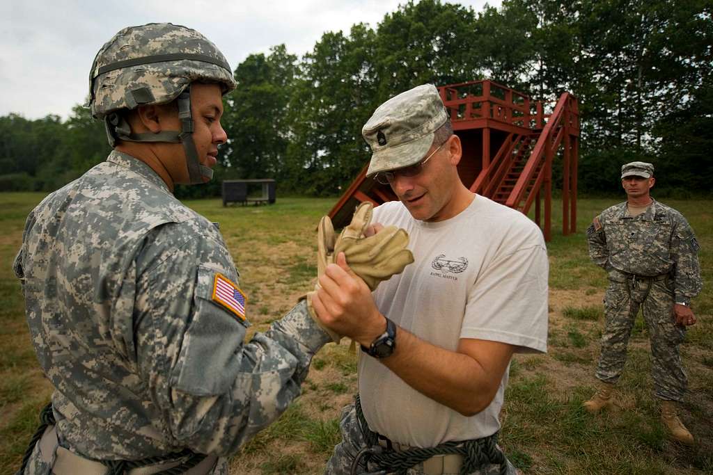 Indiana National Guard Spc. Antonio Archer of Indianapolis NARA