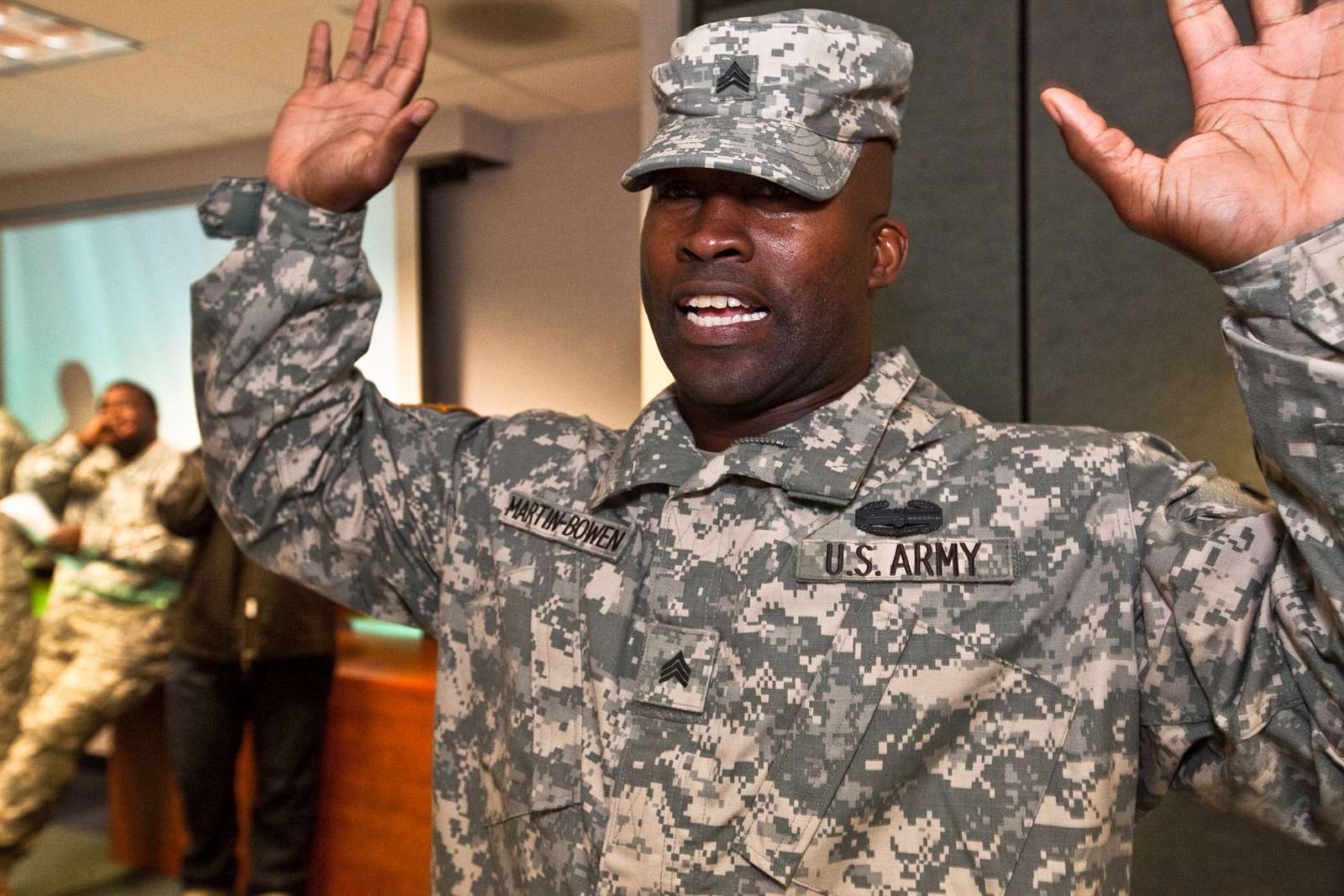 Spc. Prentice Martin-bowen Is Promoted To Sergeant - Nara & Dvids 