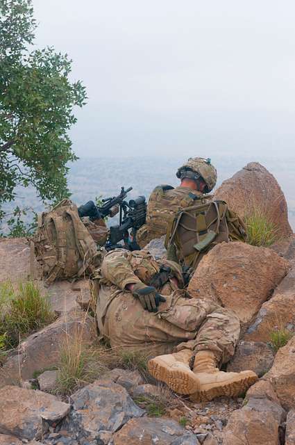 Members of C Company, 3rd Battalion, 66th Armor Regiment, - NARA ...