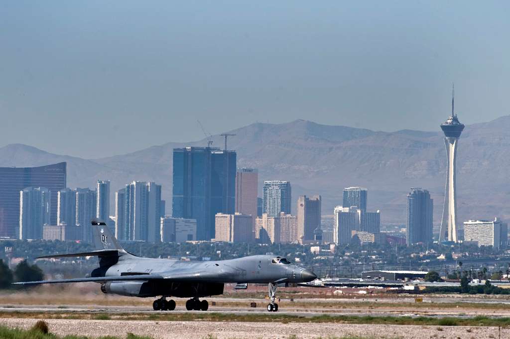 A U.S. Air Force B-1B Lancer From Dyess Air Force Base, - NARA & DVIDS ...