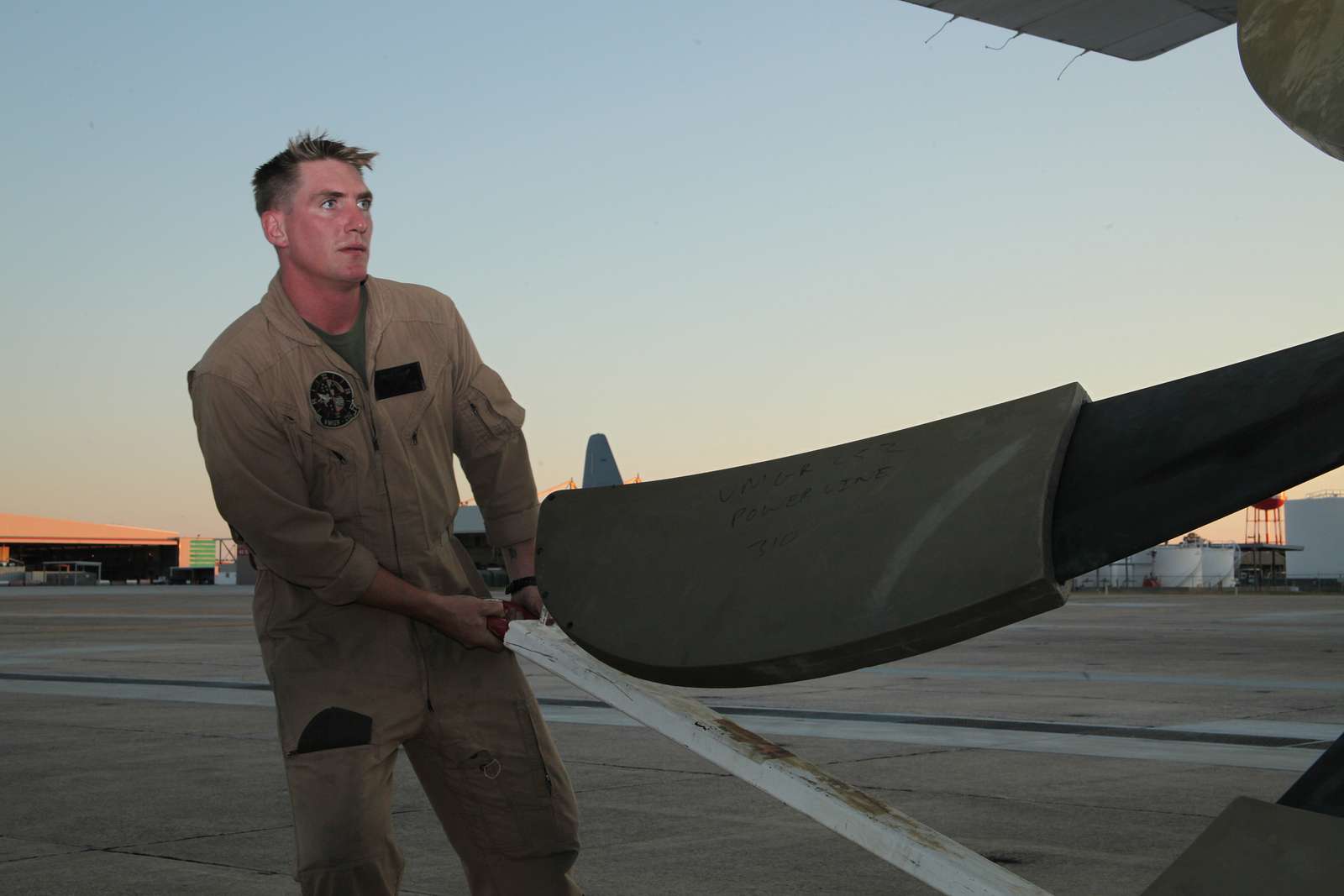 Sgt. Thomas Bahr, a loadmaster and a crew master student - NARA & DVIDS ...