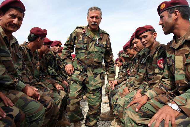 A leader from the Afghan National Army's 1st Commando - NARA & DVIDS ...