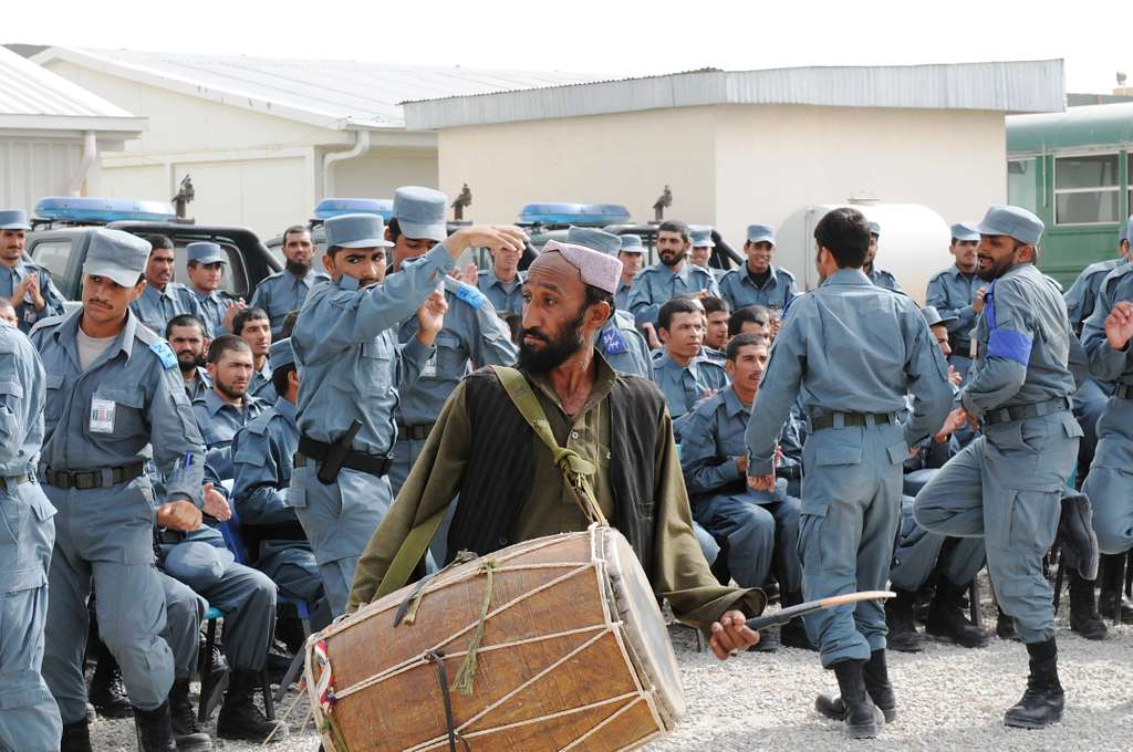 Afghan National Police Recruits Celebrate Their Graduation Nara And Dvids Public Domain Archive 3748