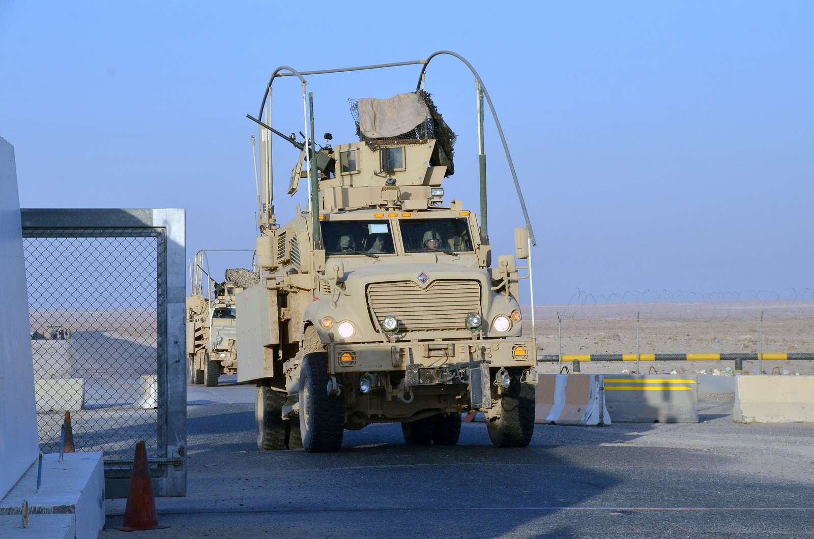 Elements of the last U.S. military sustainment convoy - NARA & DVIDS ...