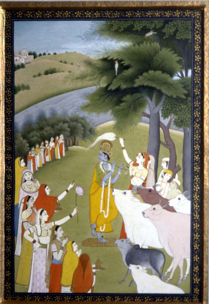 Krishna and gopis, National Museum, New Delhi - PICRYL Public Domain Search