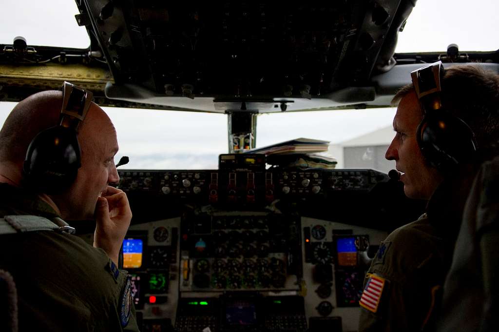 Aircraft Commander Capt. Jacob Johnson and co-pilot - NARA & DVIDS ...