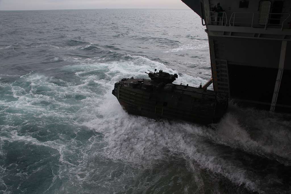 An amphibious assault vehicle from 2nd Amphibian Assault - NARA & DVIDS