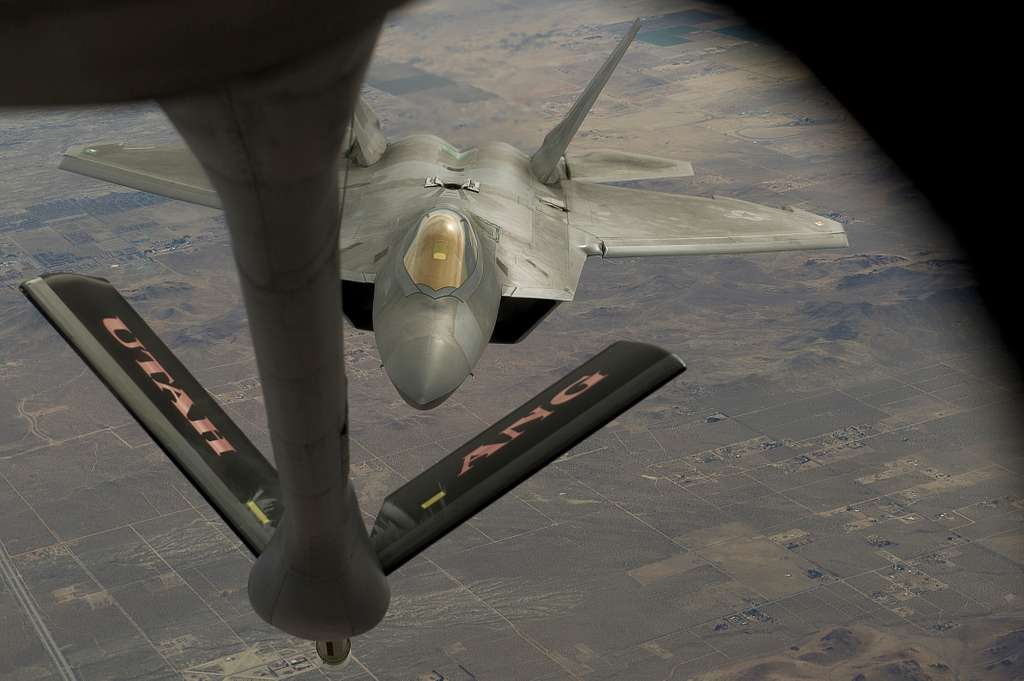 An F-22 Raptor, From The 411th Flight Test Squadron, - PICRYL Public ...