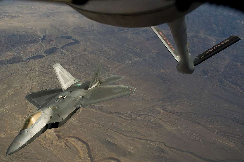 An F-22 Raptor, From The 411th Flight Test Squadron, - PICRYL - Public ...