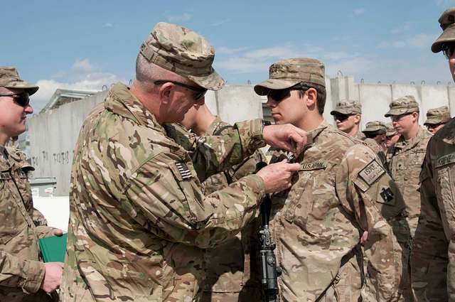 Cpl. Landon Timmons of Company A, 179 Infantry Battalion, - NARA ...