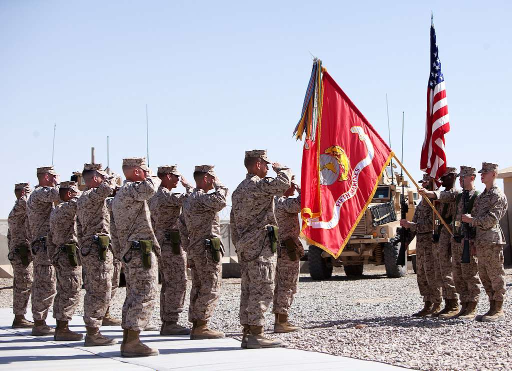 Sgt. Maj. Carlos Ruiz (right), outgoing sergeant major - NARA & DVIDS  Public Domain Archive Public Domain Search