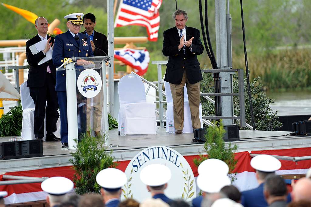 Coast Guard Sentinel Class Fast Response Cutter Fleet Dedication - NARA ...