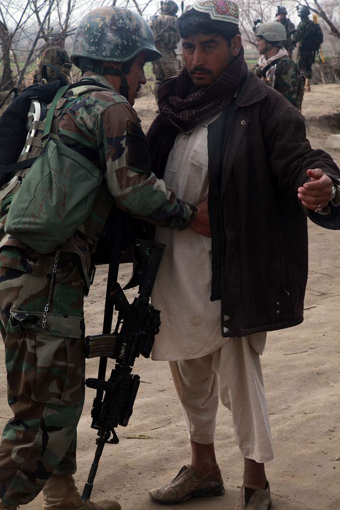 An Afghan National Army commando from the 5th Commando - NARA & DVIDS ...