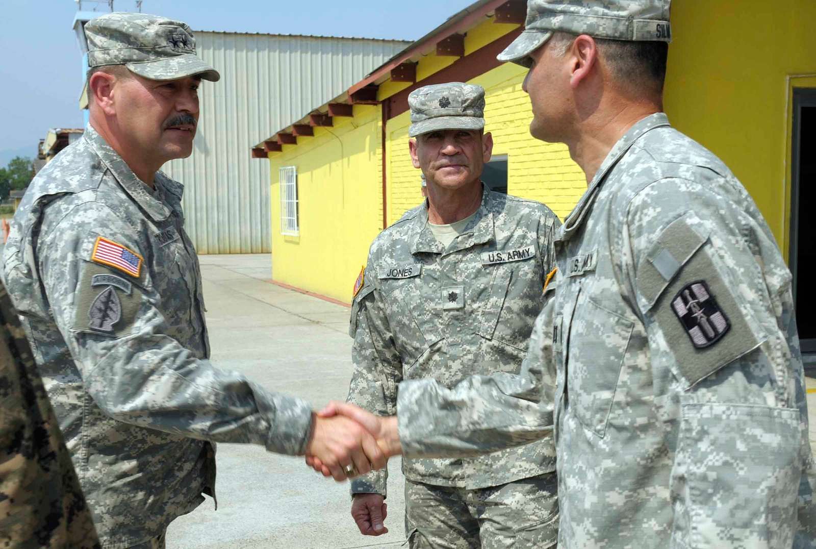 Maj. Gen. Simeon G. Trombitas, commanding general of - U.S. National ...