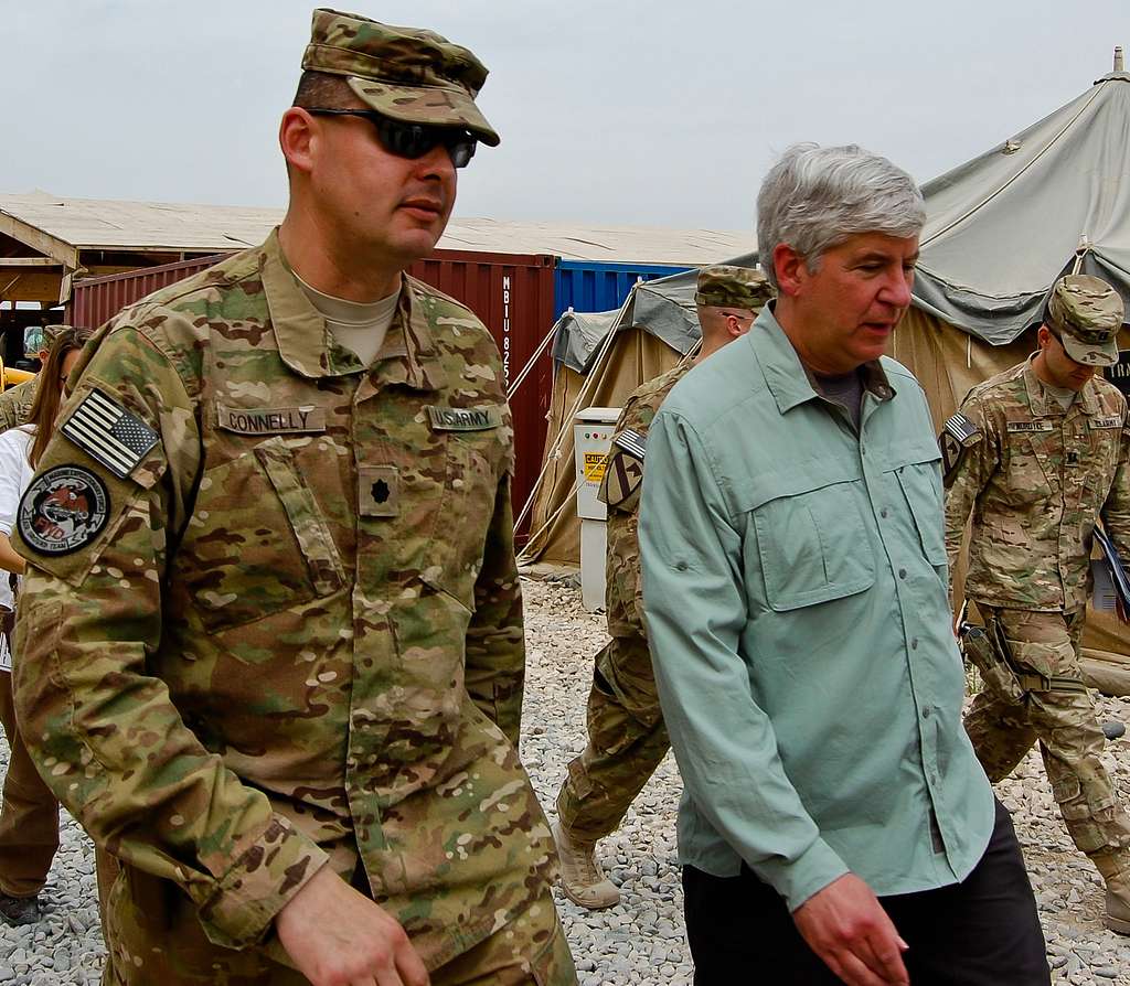 Lt. Col. Ryan Connelly, commander of 1st Battalion, - NARA & DVIDS ...