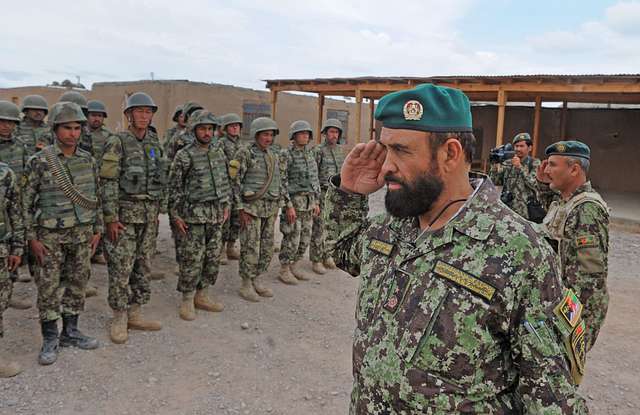 Afghan National Army Brig. Gen. Ziarat Shah, 207 Corps, - Picryl 