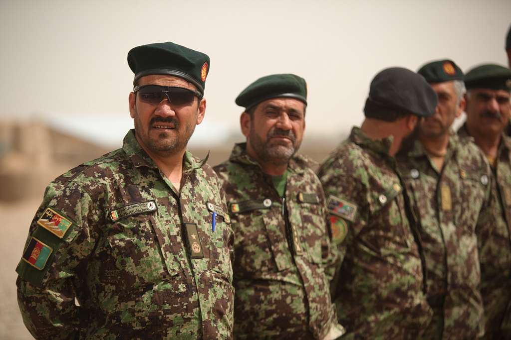 Afghan National Army Brig. Gen. Mohammad Ali Sujaie, - PICRYL Public ...