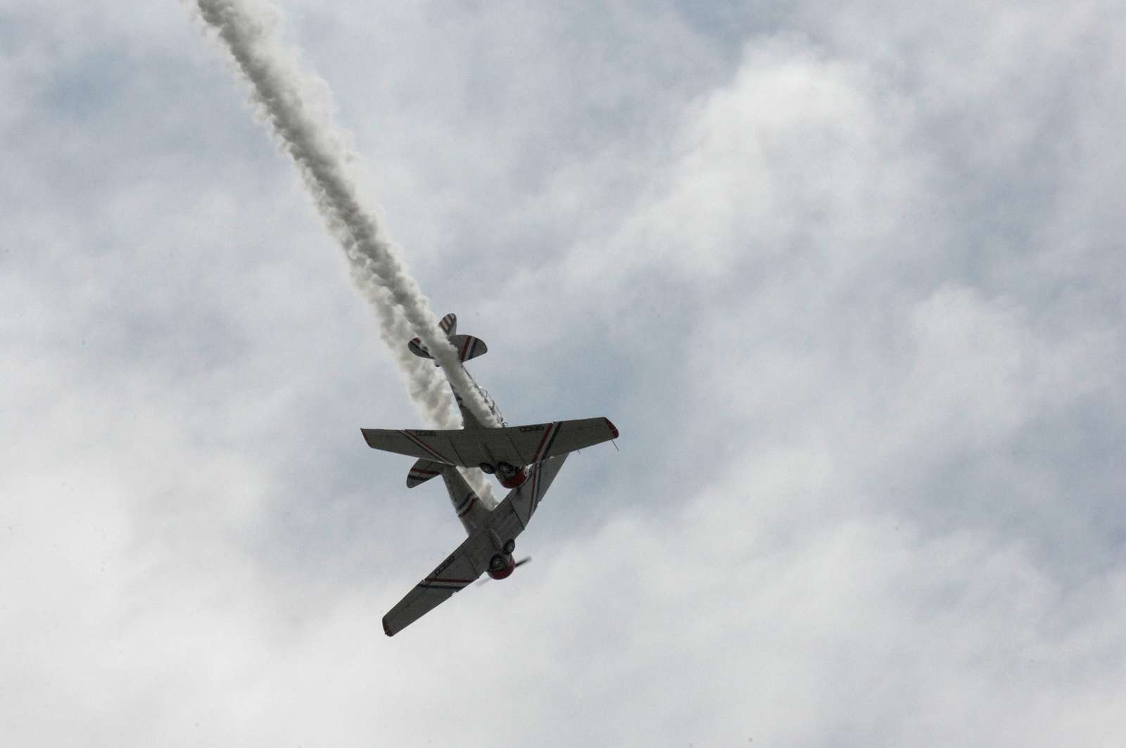 Two-BT-13 aircraft demonstrate their air mobility and - NARA & DVIDS ...