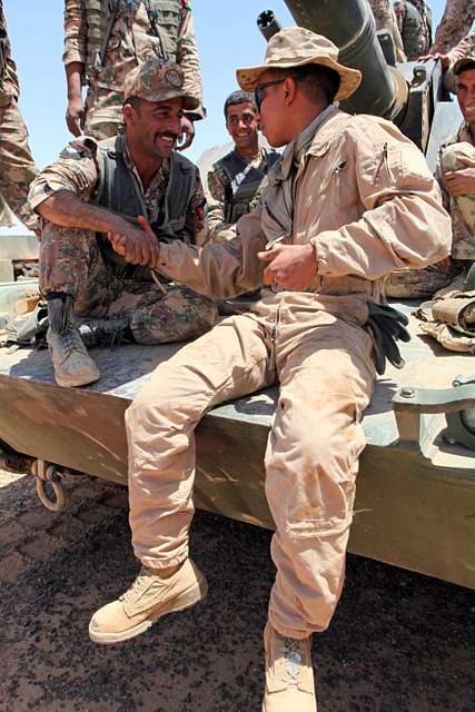 Lance Cpl. Mario Sanchez, An M1A1 Abrams Tank Crewman - NARA & DVIDS ...