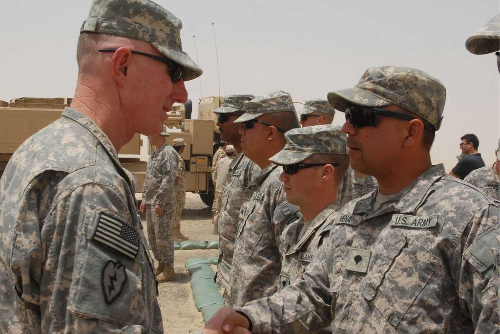 Maj. Gen. Gary Cheek (left), the deputy commander of - PICRYL - Public ...